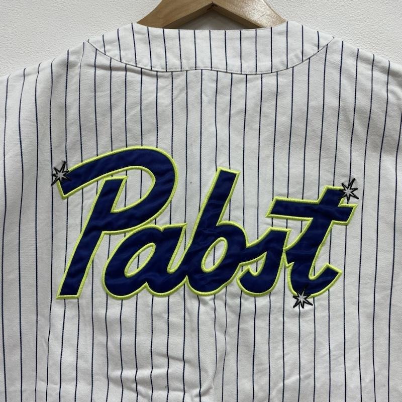 ハフ HUF × Pabst Blue Ribbon ゲームシャツ PBR PABST TWILL BASEBALL JERSEY ストリート M シャツ、ブラウス シャツ、ブラウス M_画像5