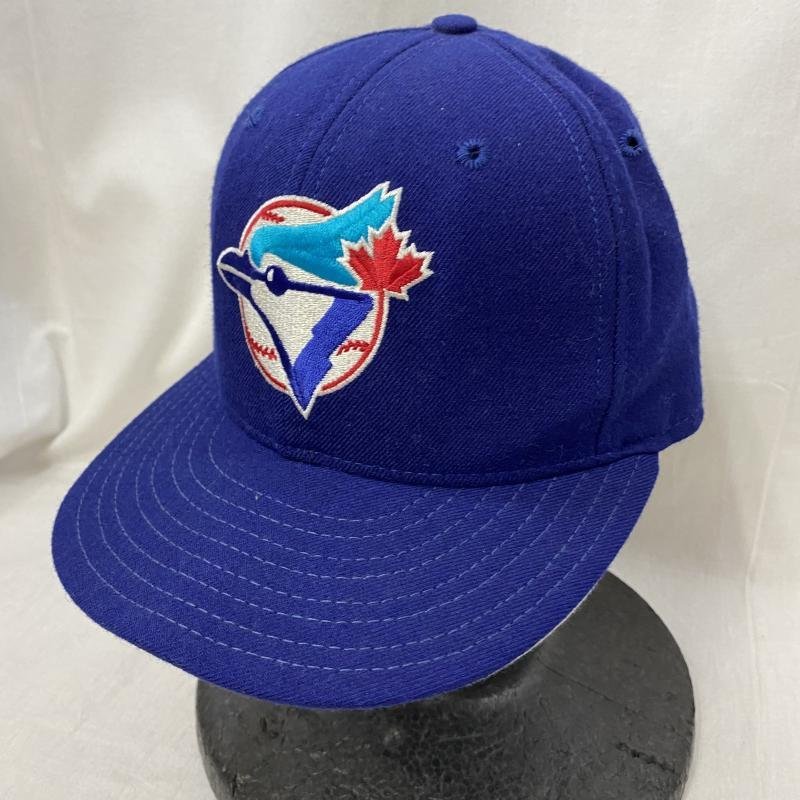 ＵＳフルギ New Era Vintage Original Authentic 1990's MLB Toront SIZE 7 帽子 帽子 - 青 / ブルー 刺繍 X ロゴ、文字