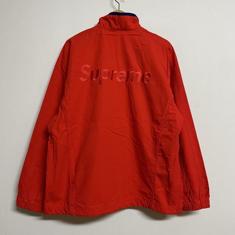 シュプリーム Supreme × UMBRO 2023AW Cotton Ripstop Track Jacket 刺?ロゴ スタンドカラージャケット M 赤 / レッド_画像3