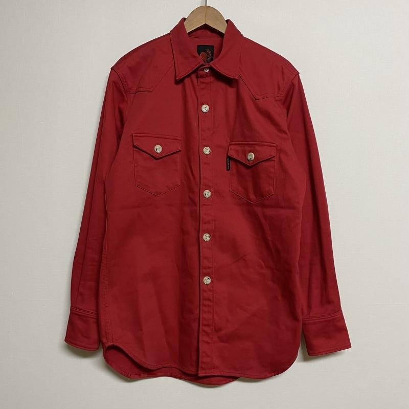 Red Moon Reddmoon / рубашка куртка / западный / хлопок / американский повседневное / красное / 42 рубашка, рубашка блузки, блузка 42