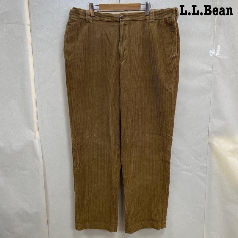 エルエルビーン L.L.Bean COMFORT WAIST 太畝 コーデュロイパンツ ビックサイズ W40 その他ボトムス 40インチ 茶 / ブラウン 無地_画像1