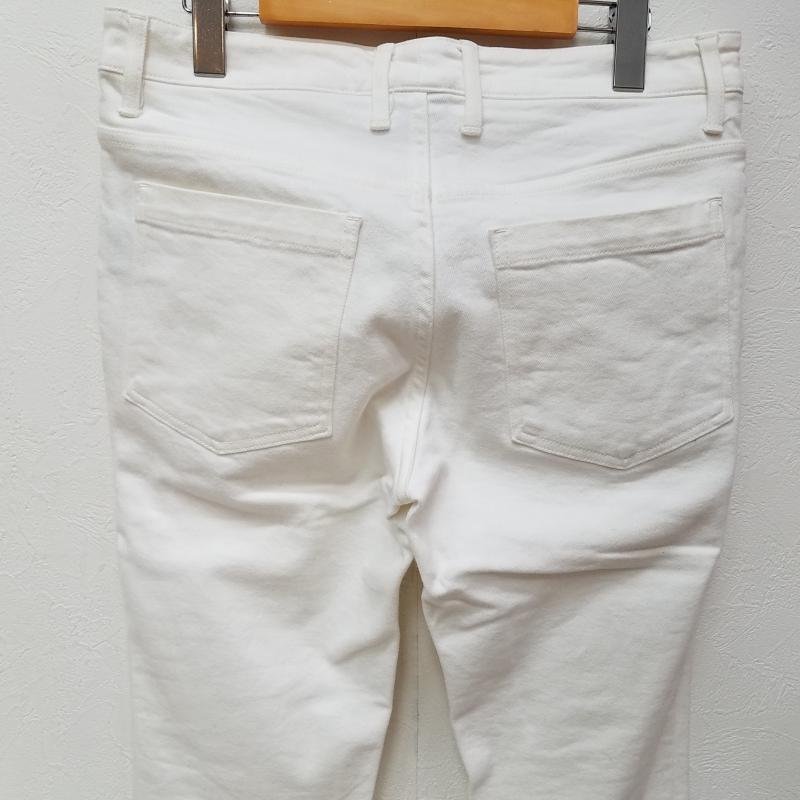 エーケーエム P041 STRTCH DENIM 13oz Trousers Pant ボタンフライ ホワイト ジーンズ パンツ パンツ S 白 / ホワイト 無地の画像5