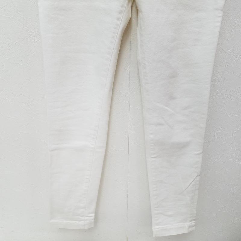 エーケーエム P041 STRTCH DENIM 13oz Trousers Pant ボタンフライ ホワイト ジーンズ パンツ パンツ S 白 / ホワイト 無地の画像4