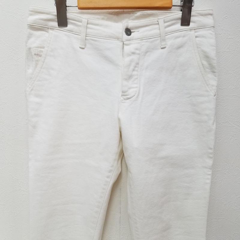 エーケーエム P041 STRTCH DENIM 13oz Trousers Pant ボタンフライ ホワイト ジーンズ パンツ パンツ S 白 / ホワイト 無地の画像3