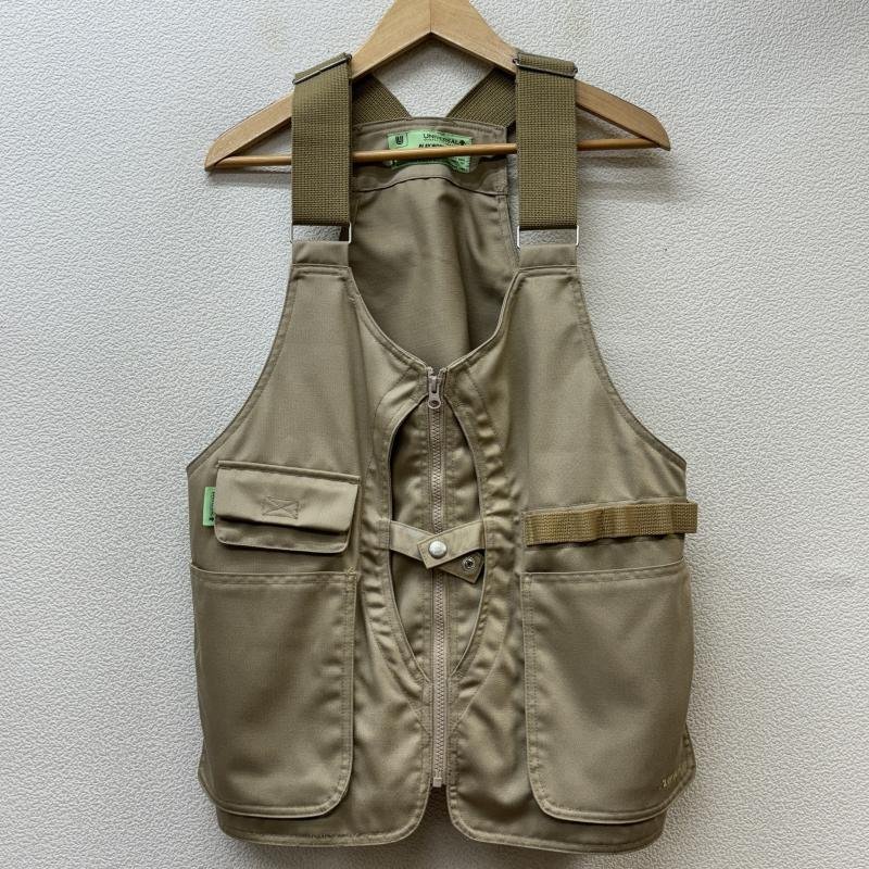 ユニバーサルオーバーオール U2141114BS BEAMS ビームス PLAY WORK VEST ワーク ハンティング ベスト L ベージュ / ベージュ