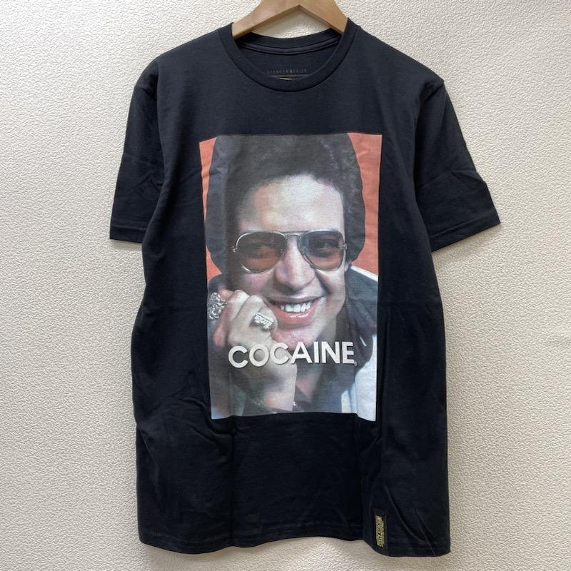 古着 CRACK＆COCAINE クラックアンドコカイン LAVOE Tee エクトル ラボー プリント Tシャツ Tシャツ Tシャツ M 黒 / ブラック_画像1