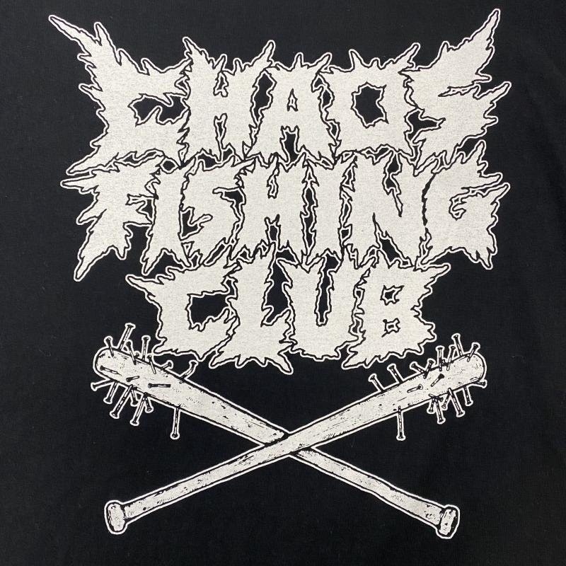 カオス フィッシング クラブ CHAOS FISHING CLUB / 2022 / HARD CORE LOGO L/S TEE / フロントプリント / BLK / XL Tシャツ Tシャツ XL_画像3