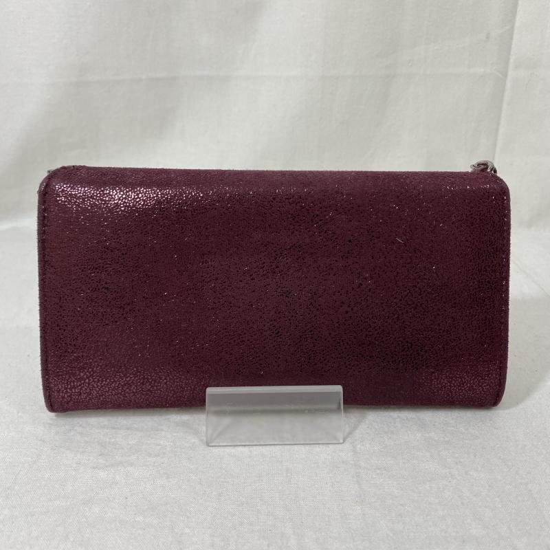 ステラマッカートニー FALABELLA CONTINENTAL FLAP WALLET/430999/PURPLE/長財布 財布 財布 表記無し 紫 / パープル 無地_画像2