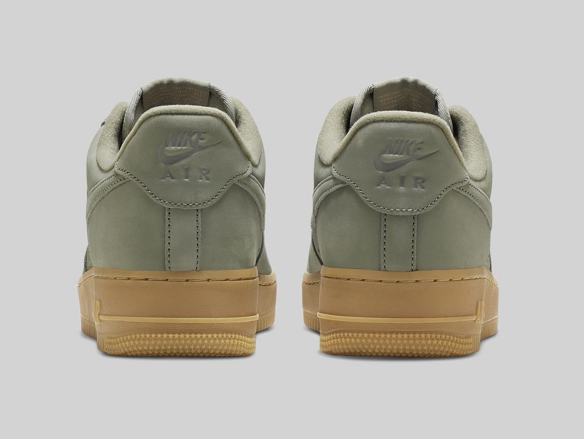 25.5cm US7.5 Nike Air Force 1 '07 WB low Light Army エアフォース ロー ライトアーミー カーキ wheat flax ウィート mid high Gum Khaki_画像3