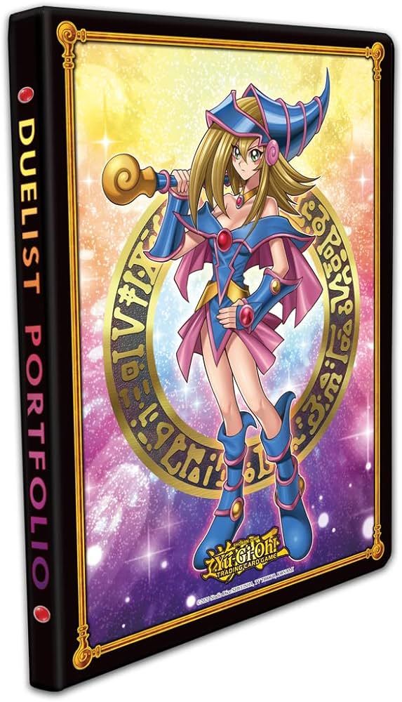 即決★遊戯王 英語版 公式アルバム ダークマジシャンガール 新品 未使用品 DARK MAGICIAN GIRL ポートフォリオ_画像1