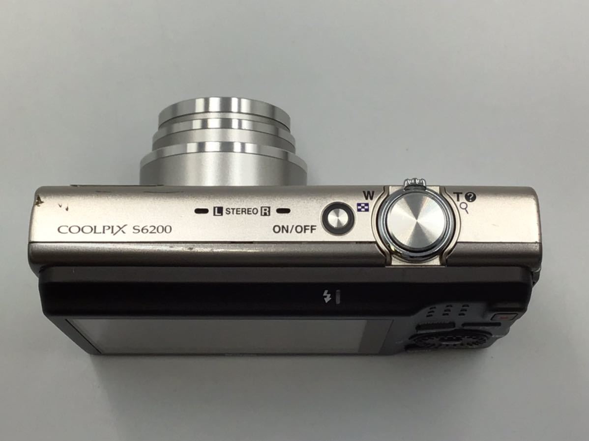 31997 【動作品】 Nikon ニコン COOLPIX S6200 コンパクトデジタルカメラ バッテリー付属 _画像5
