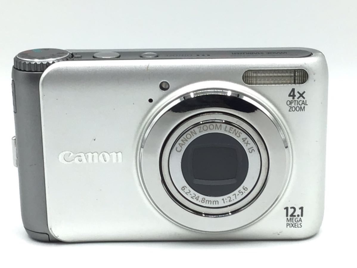 06446 【動作品】 Canon キヤノン PowerShot A3100 IS コンパクトデジタルカメラ バッテリー付属 _画像1