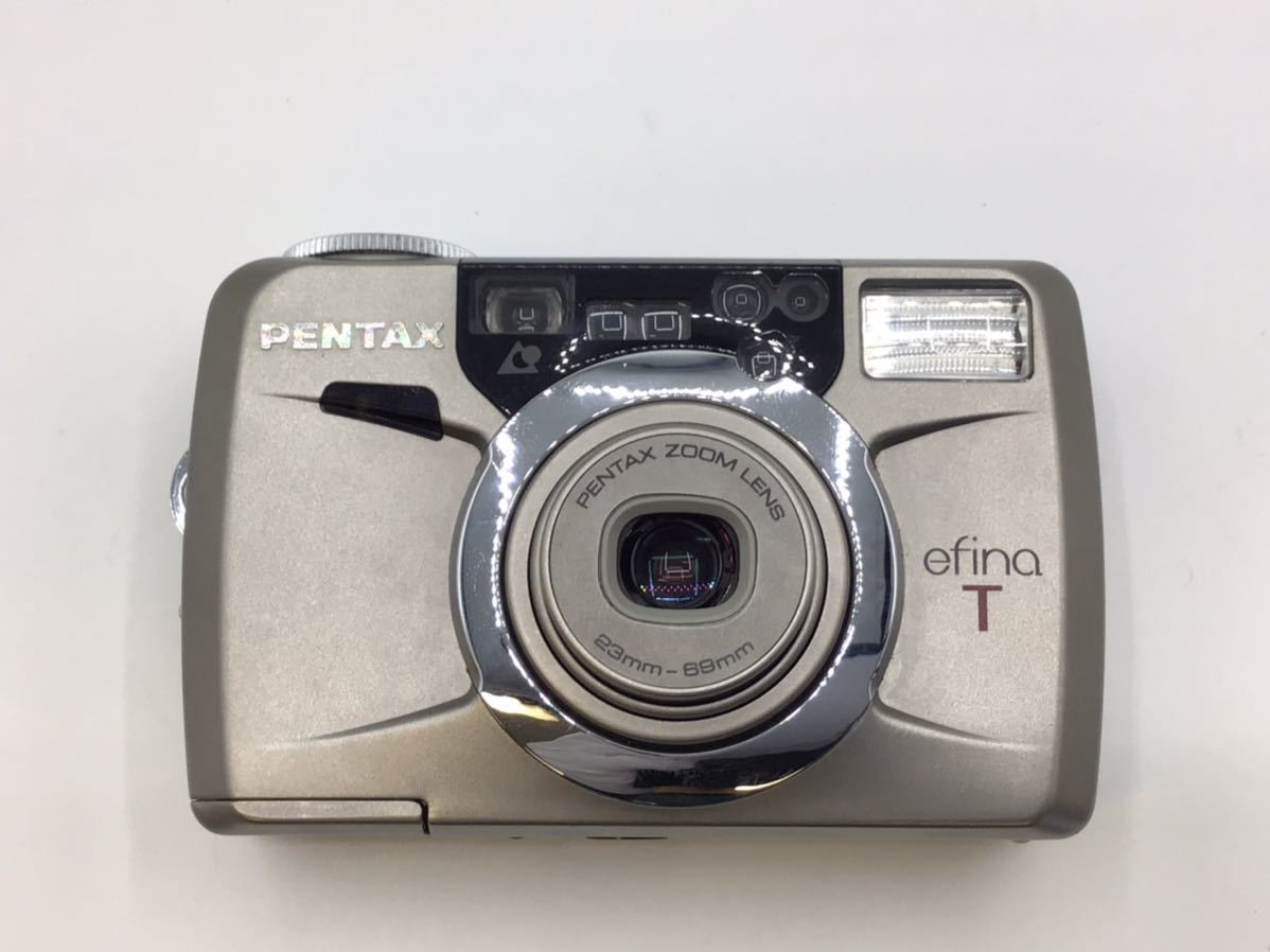 16734 【動作品】 PENTAX ペンタックス efina T コンパクトフィルムカメラ 電池式の画像2