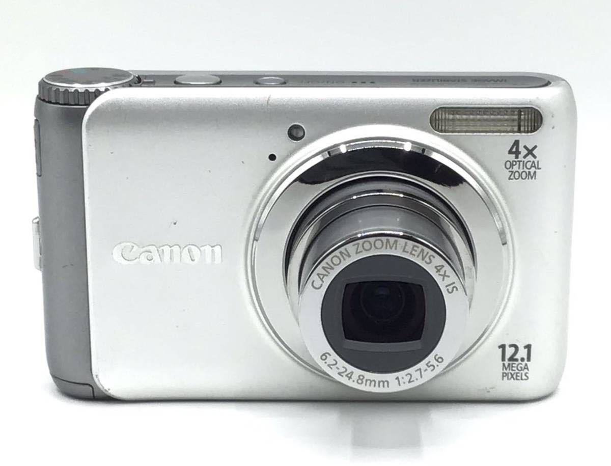 06446 【動作品】 Canon キヤノン PowerShot A3100 IS コンパクトデジタルカメラ バッテリー付属 _画像2