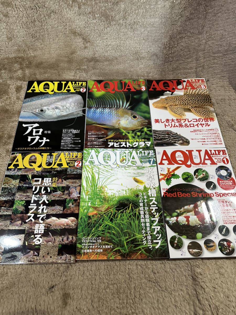 [ новый товар ] aqua жизнь рыба журнал 18 шт. суммировать .. нет обычная цена каждый 880 иен старый плата рыба золотая рыбка аравановые все новый товар книга