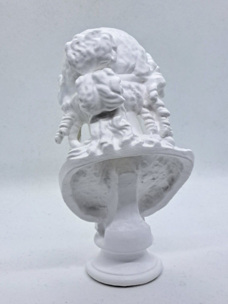 石膏像　デッサン　アリアス　ホワイト　インテリア　彫刻　置物　レジン