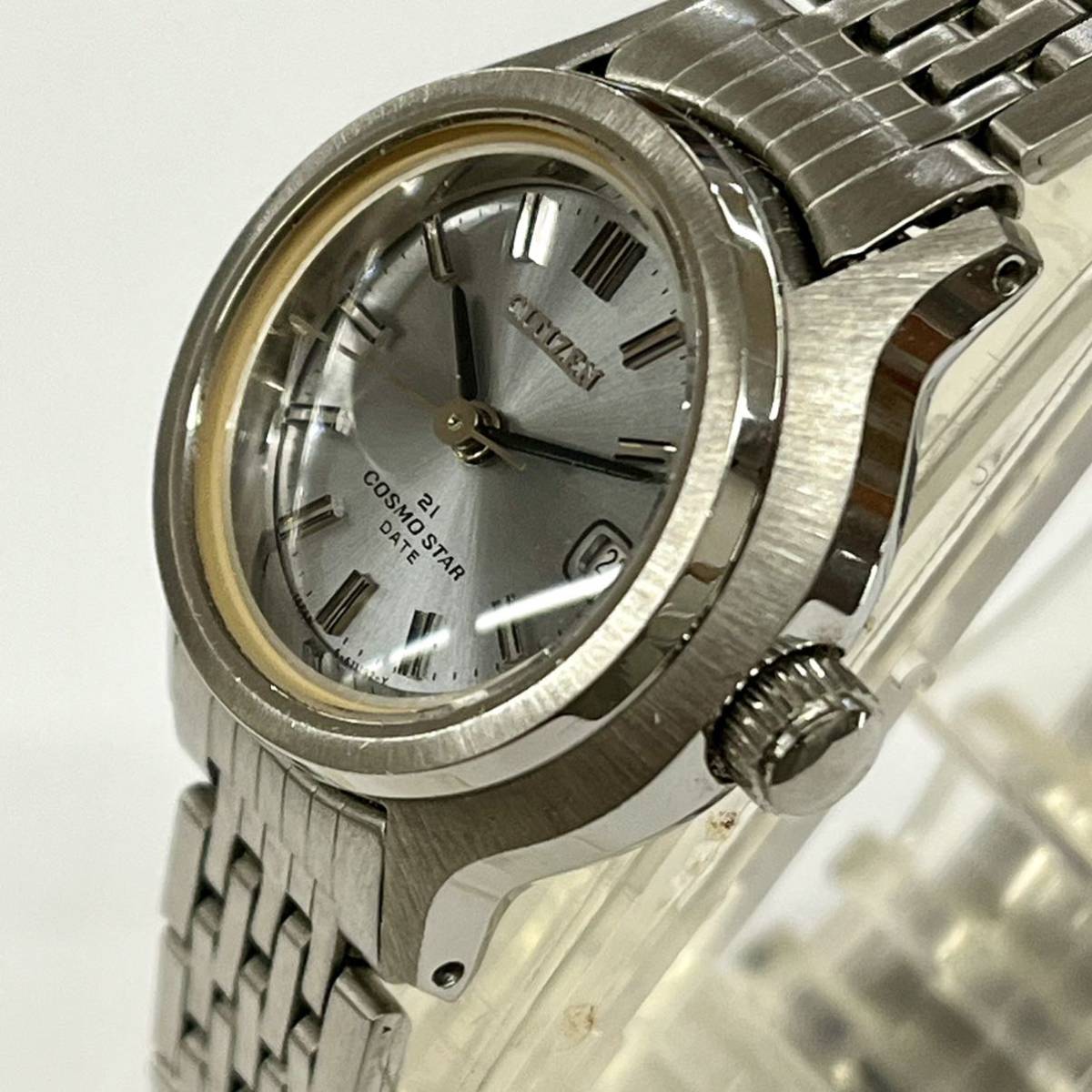 [USED・現状品]CITIZEN/シチズン COSMO STAR DATE/コスモスターデイト 21石 自動巻き 4-610610T_画像3