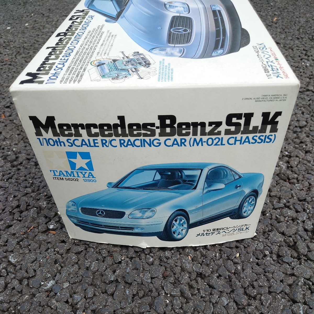 蔵出し　絶版　タミヤ 1/10 電動RC メルセデス ベンツ SLK M-02Lシャーシ Mercedes-Benz　SLK　 ITEM.58202_画像4