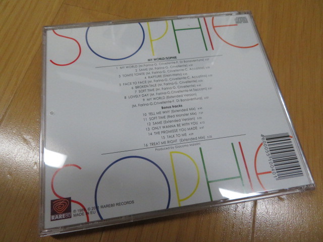 【レア・2011年盤】SOPHIE - MY WORLD_画像2