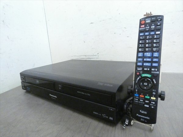 パナソニック/DIGA☆HDD/BD/VHSレコーダー☆DMR-BR670V☆リモコン付 管CX17529_画像1