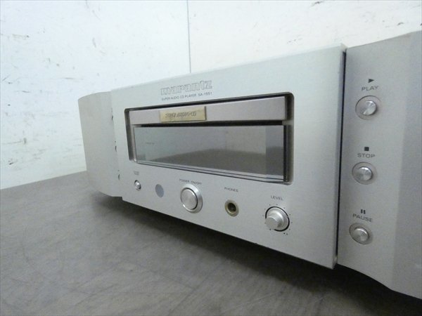 ジャンク☆マランツ/marantz☆SACDプレーヤー☆SA-15S1 管N23397 #_画像4