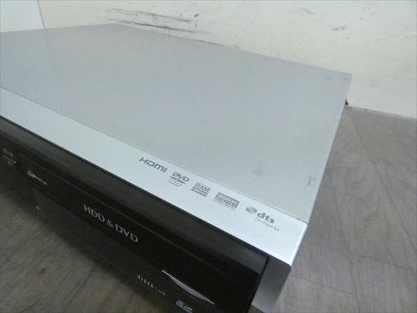 パナソニック/DIGA☆HDD/DVDレコーダー/VHS☆DMR-XP21V☆リモコン付 管CX17692_画像9