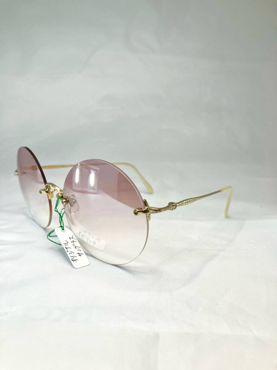 とんぼ型！オリジナルサングラス【ZADA ZD08C1】カラーレンズ　ピンク　目立ってなんぼ！！ツーポイントサングラスかわいい［送料無料］_画像6