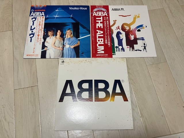 ABBA アバ 日本盤 アナログレコード 3枚セットの画像1