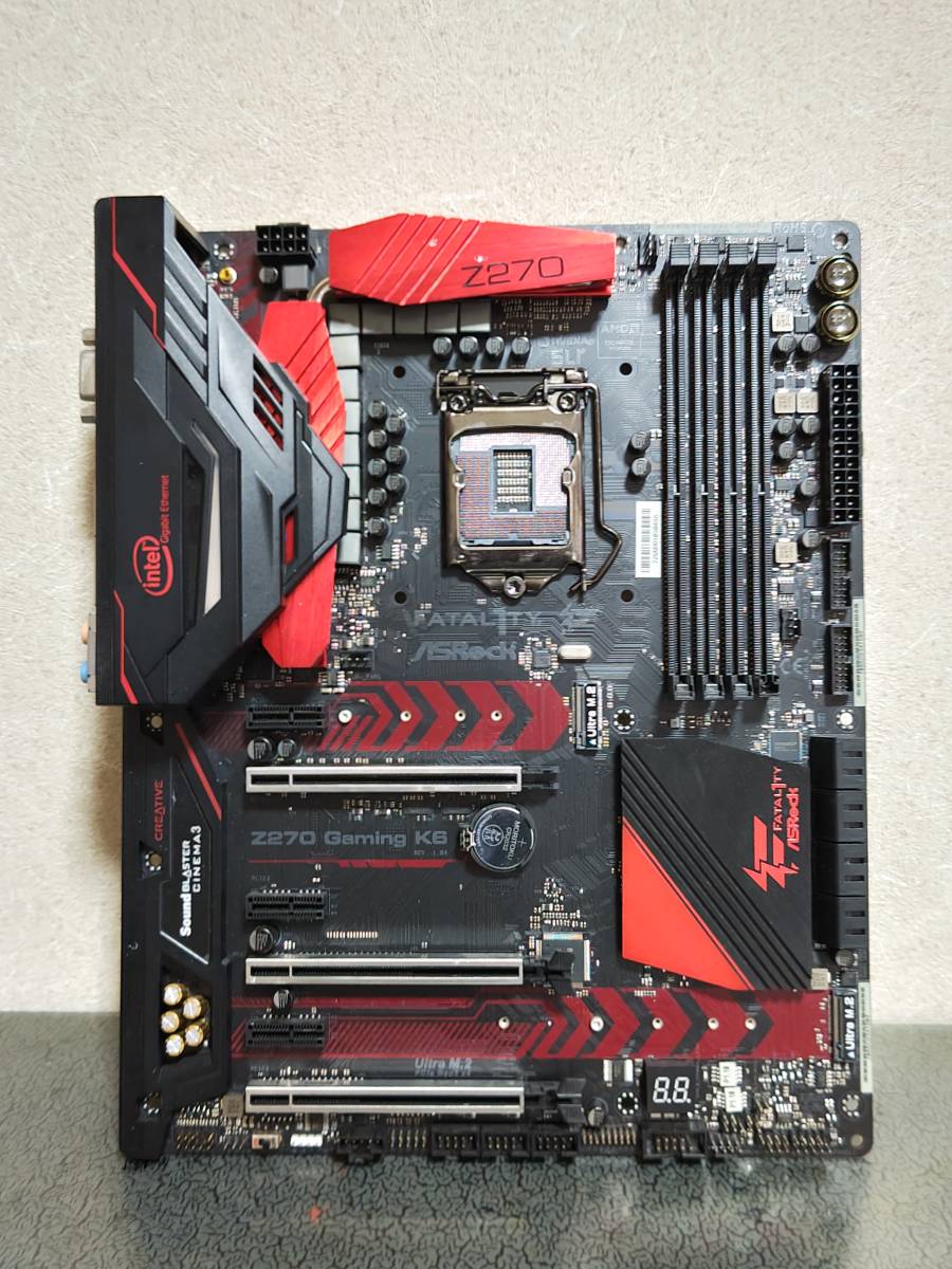 ASRock ATXマザーボード Fatal1ty Z270 Gaming K6 LGA1151 ジャンク_画像1