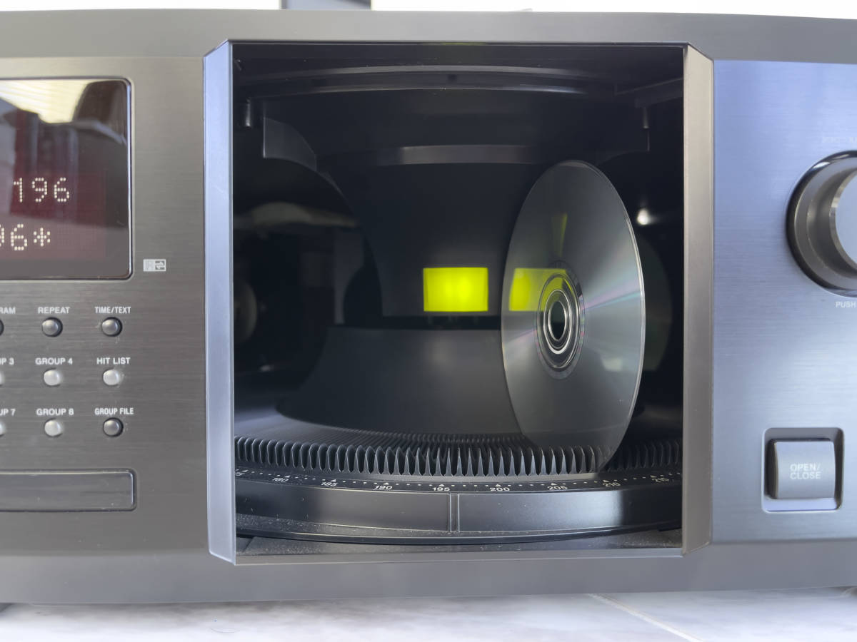 SONY CDP-CX350 300枚CDチェンジャー・純正リモコン・取説あり SONY CDP-CX350 300枚CDチェンジャー・純正リモコン・取説あり