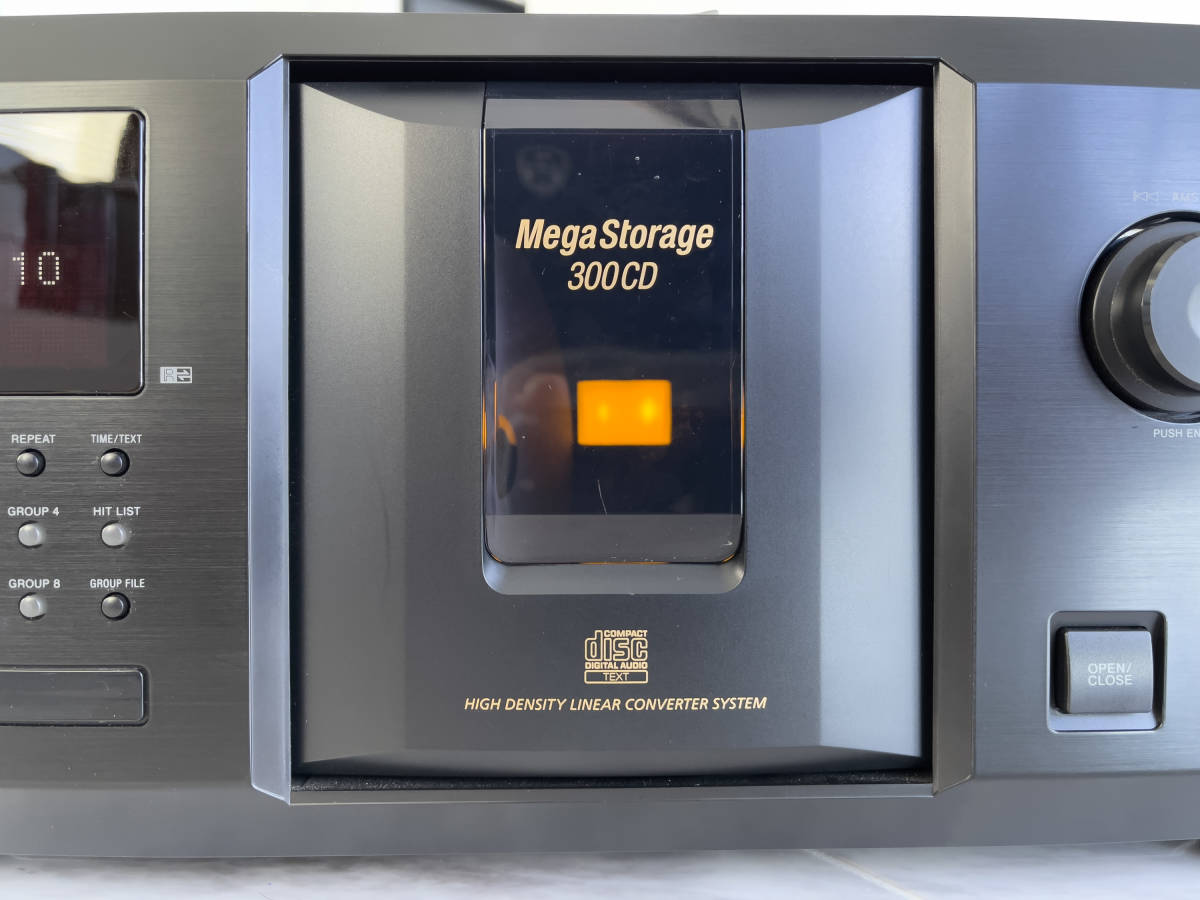 SONY CDP-CX350 300枚CDチェンジャー・純正リモコン・取説あり SONY CDP-CX350 300枚CDチェンジャー・純正リモコン・取説あり
