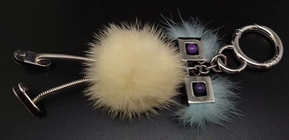  Fendi key holder fur Monstar FENDI*3101/ west . place shop 