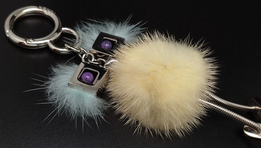  Fendi key holder fur Monstar FENDI*3101/ west . place shop 