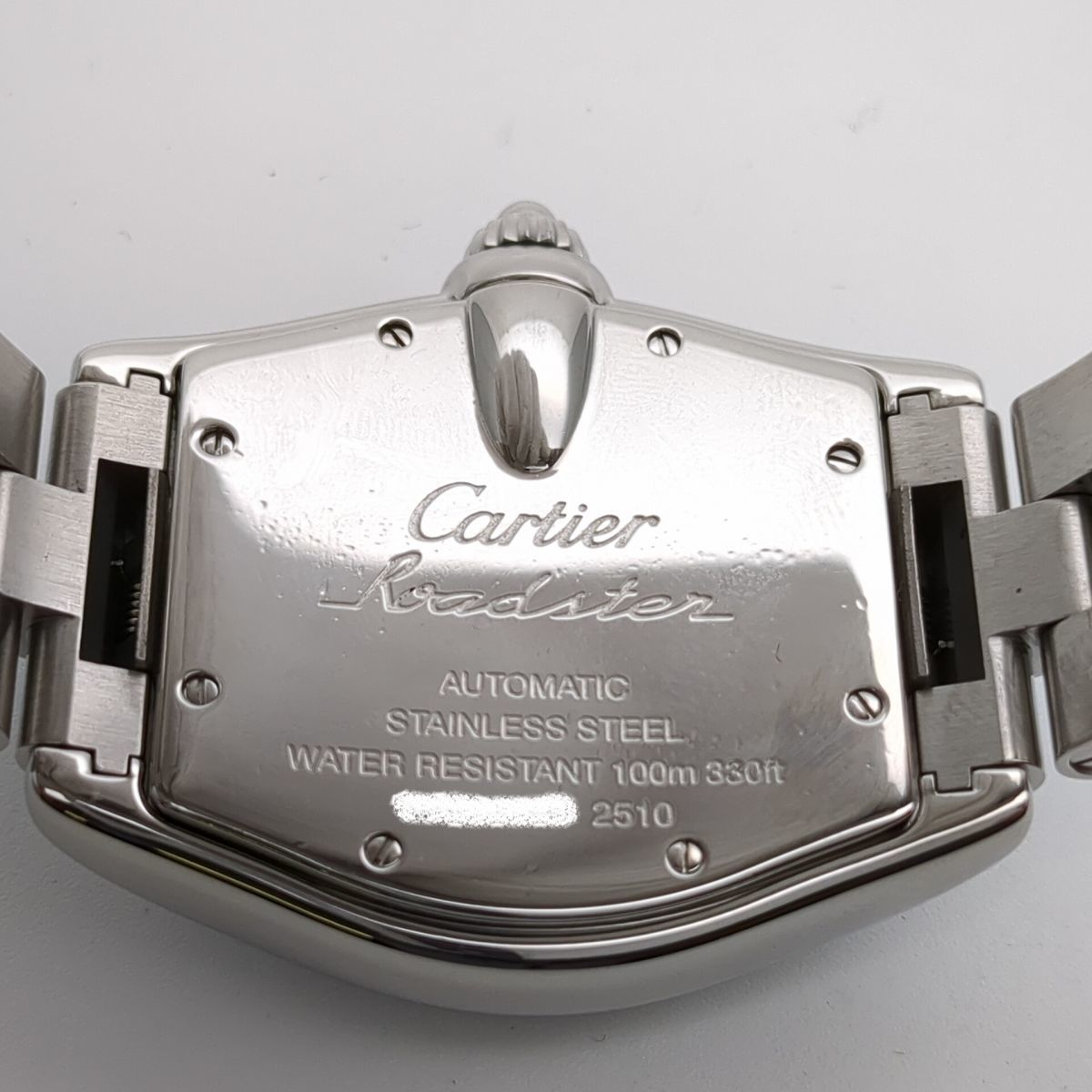 OH済　カルティエ　ロードスター　W62000V3　自動巻　SS　グレイ　メンズ　腕時計　Cartier　◆3111/藤枝インター店_画像3