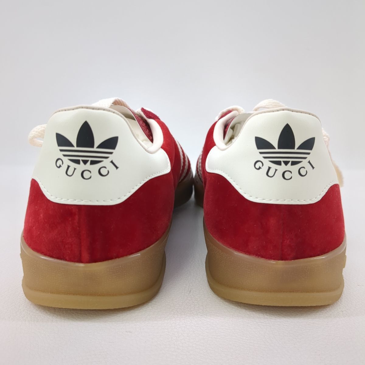 グッチｘアディダス　スウェードスニーカー 　ガゼル　SIZE 26cm 程度S HQ8853　GUCCI×adidas GAZELLE　中古 ◆3104/磐田店_画像9