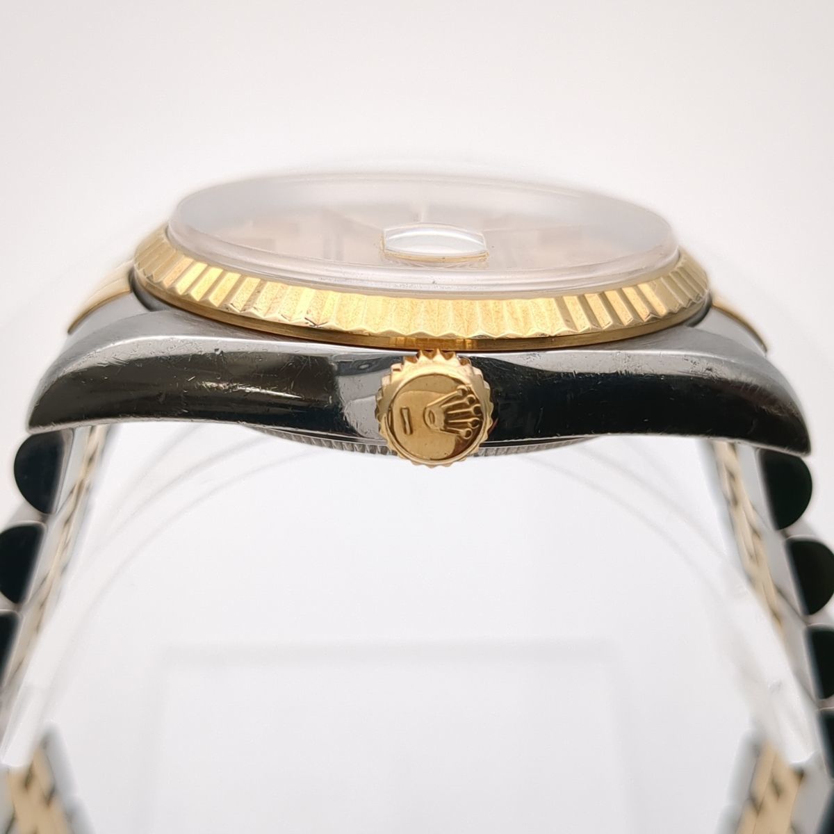 OH済 ロレックス デイトジャスト 16233 自動巻き SS YG メンズ 腕時計 ROLEX 中古 ◆3111/藤枝インター店の画像2