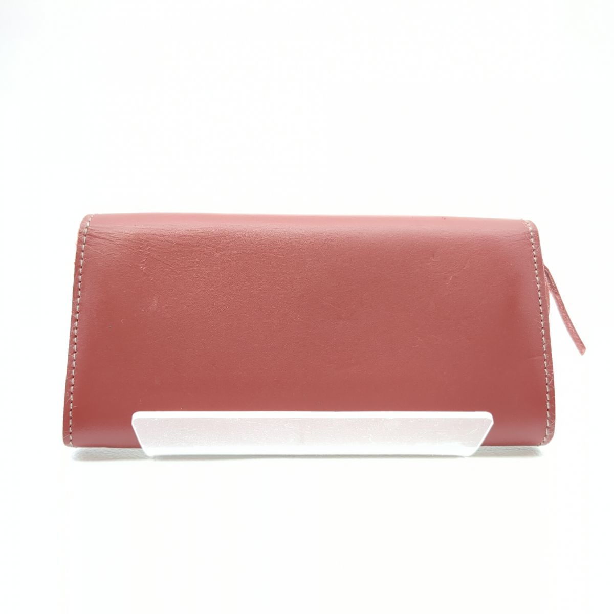  кожа . качественный продукт Brown кожа длинный бумажник длинный кошелек *3118/ Shizuoka Shimizu магазин 