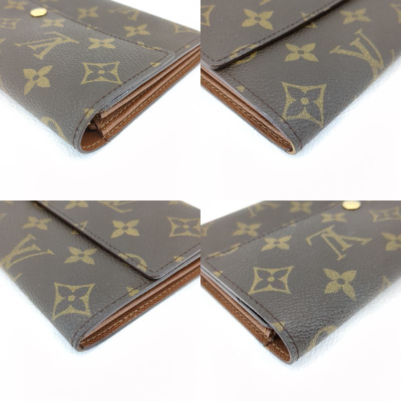 ルイヴィトン　長財布　ポルトモネクレディ　モノグラム　M61725　LOUIS VUITTON　中古　◆3111/藤枝インター店_画像9