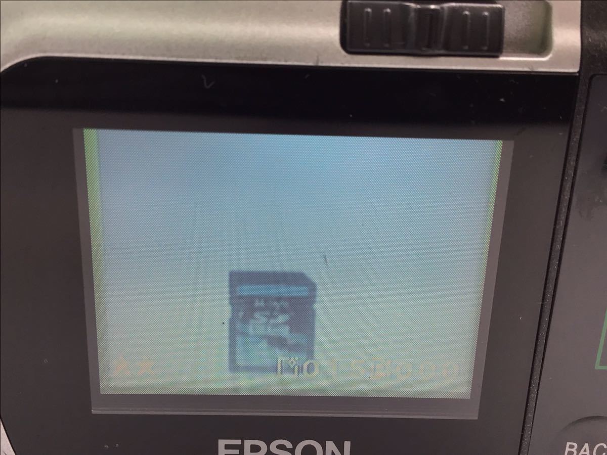 37587 EPSON エプソン Colorio CP-500 コンパクトデジタルカメラ 電池式_画像6