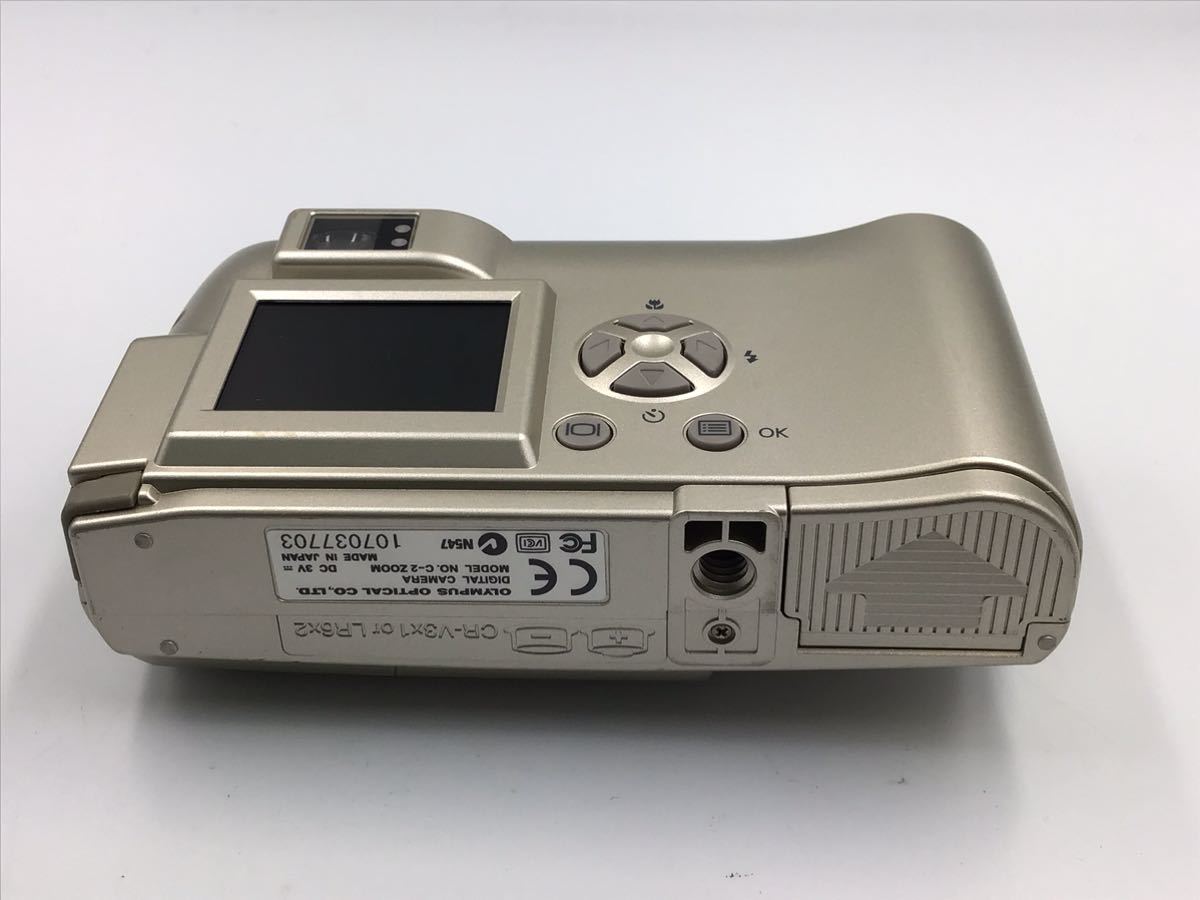 37703 【動作品】 OLYMPUS オリンパス CAMEDIA C-2ZOOM コンパクトデジタルカメラ 電池式_画像8