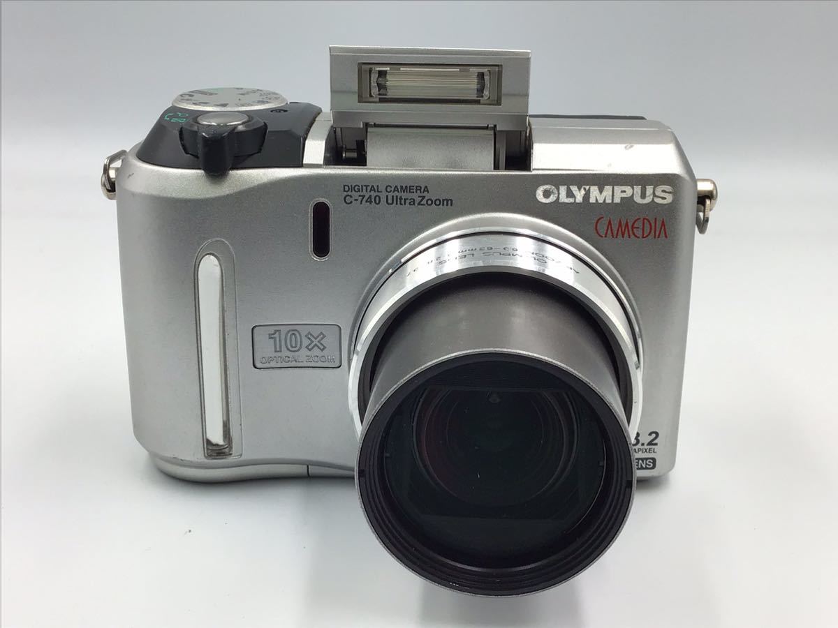 03743 【動作品】 OLYMPUS オリンパス CAMEDIA C-740 Ultra Zoom コンパクトデジタルカメラ 電池式_画像2