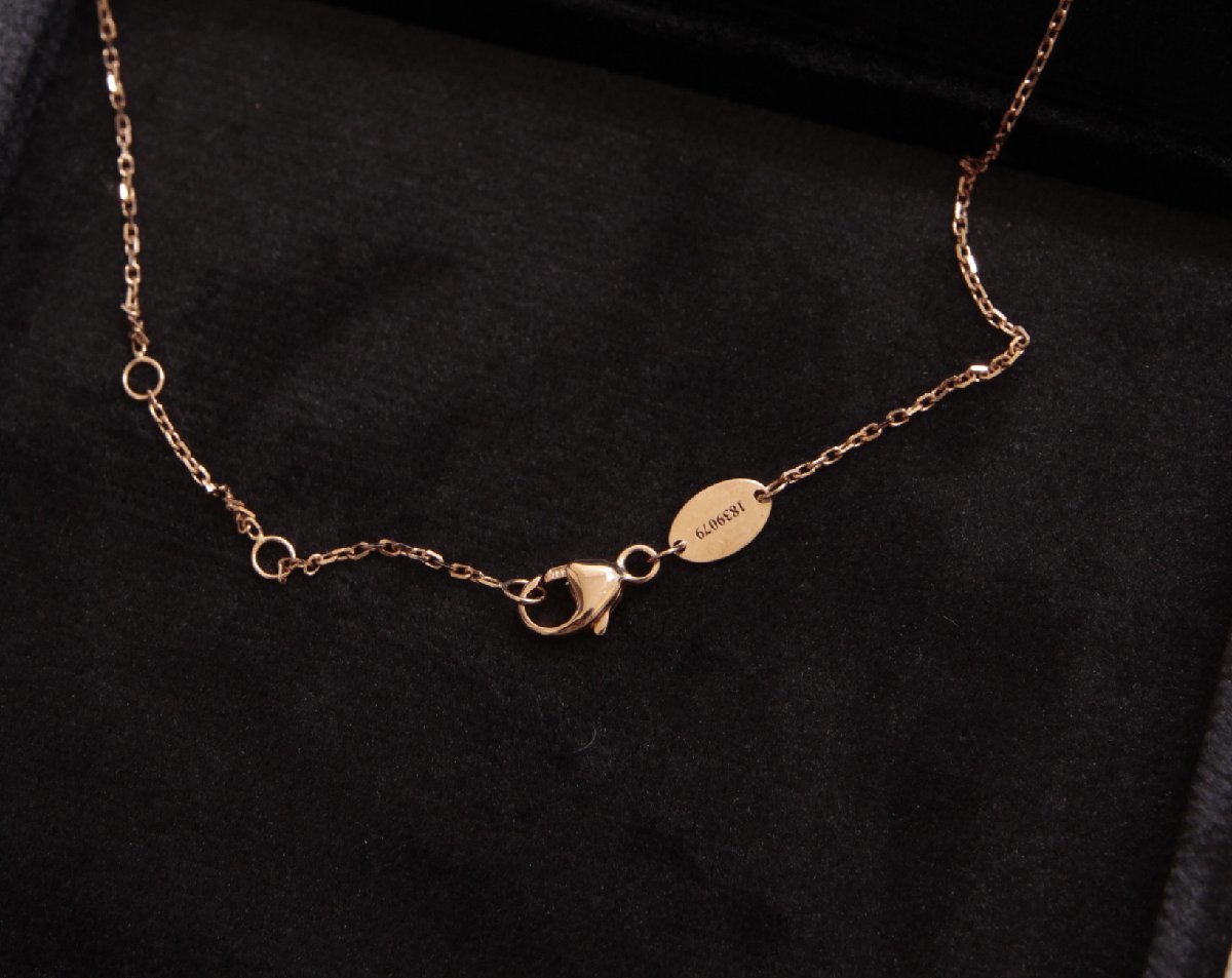 CHAUMET(ショーメ) ネックレス美品 黒 CHAUMET(ショーメ) ネックレス美品 黒