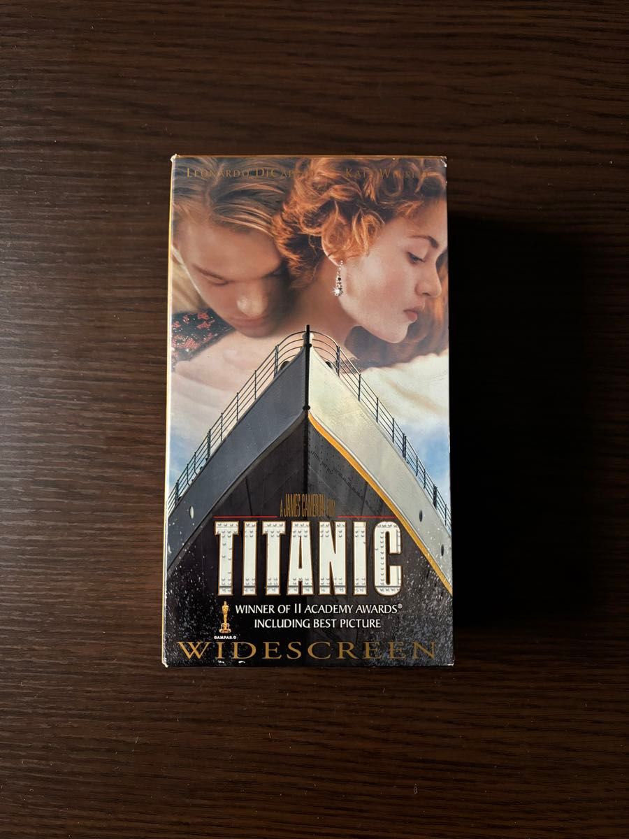 TITANIC タイタニック 2本組(英語版 VHS) ポストカード特典付き