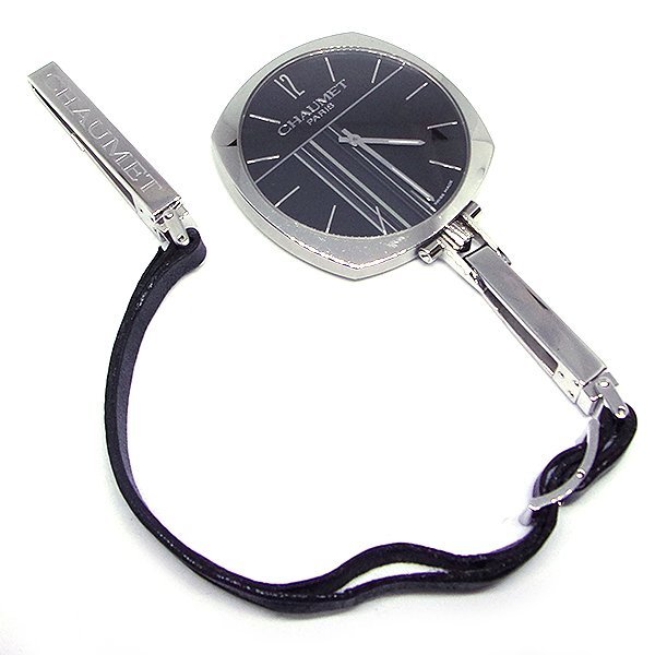 Chaumet ショーメ ダンディ クォーツ 時計 ポケットウォッチ W11240-20C 【325887】