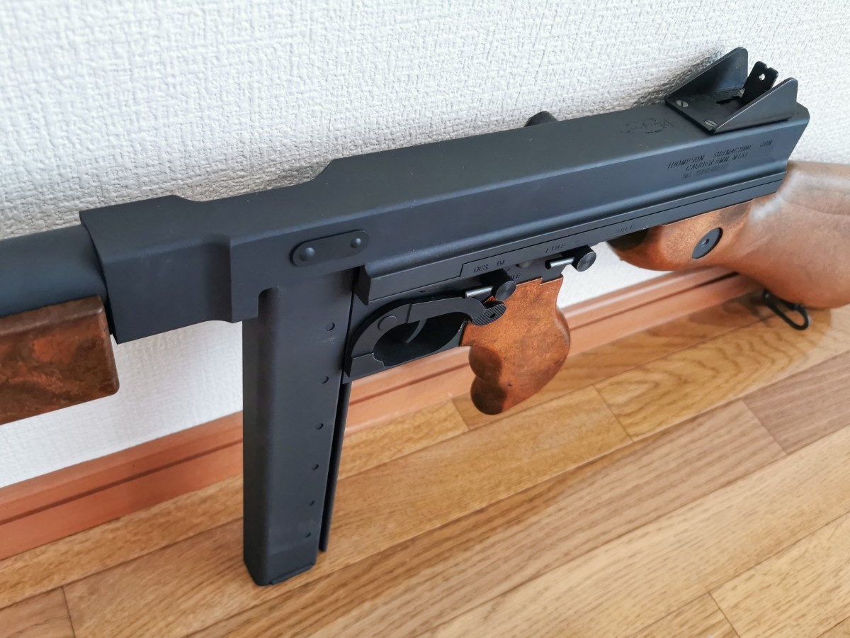 WE cybergun トンプソン サブマシンガン M1A1 ガスブローバック サイバーガン _画像3