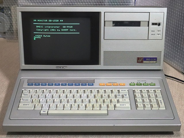 ■ 全分解・整備済み　SHARP MZ-80B (GRAM付き)_SHARP MZ-80B (GRAM付き)