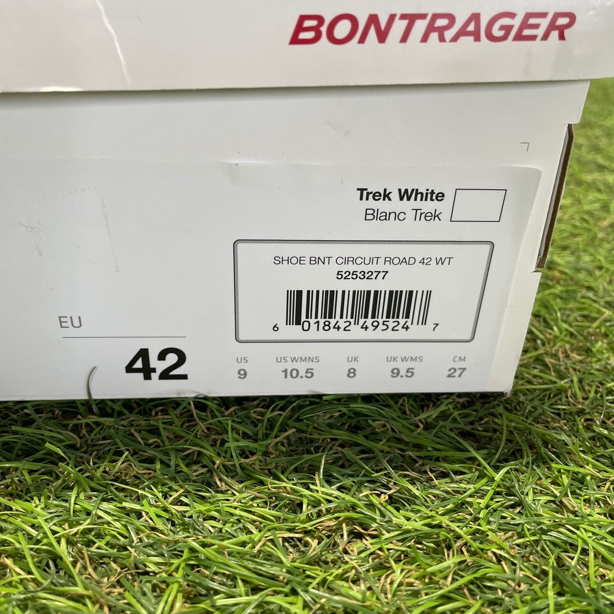 KI006-A60 BONTRAGER ボントレガー CIRCUIT ROAD 42 WT 5253277 EU42 27㎝ シューズ 自転車 箱キズ有り 未使用 展示品 靴_画像8