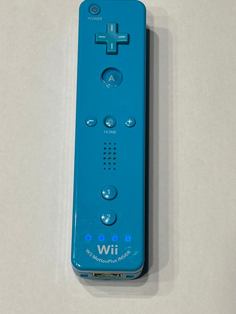 Nintendo Wii WiiU用 リモコンプラス セット（ブルー・ブラック）