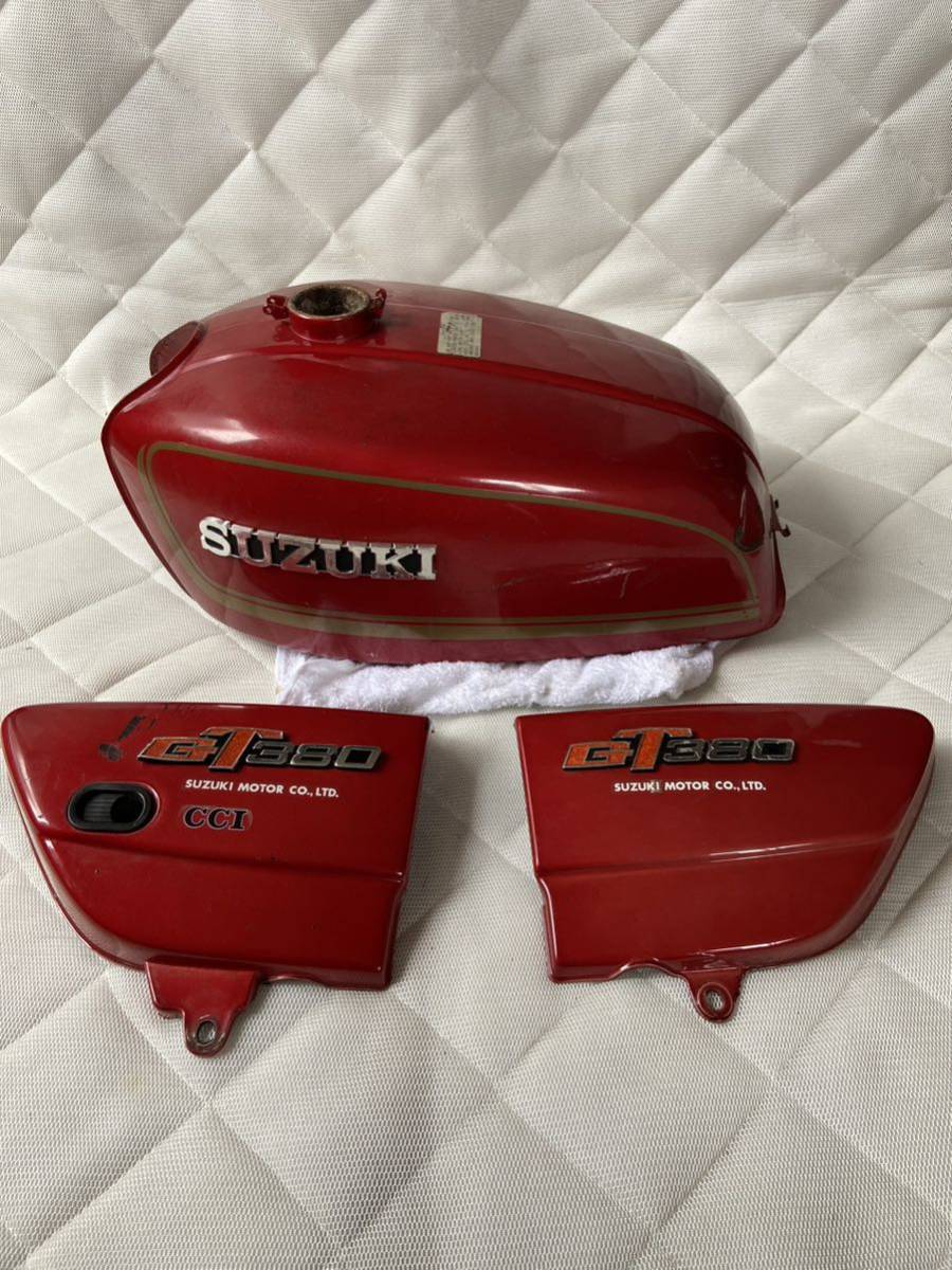 Yahoo!オークション - gt380 当時物 オリジナル 外装セット 逆車 Yahoo!オークション - gt380 当時物 オリジナル 外装セット 逆車