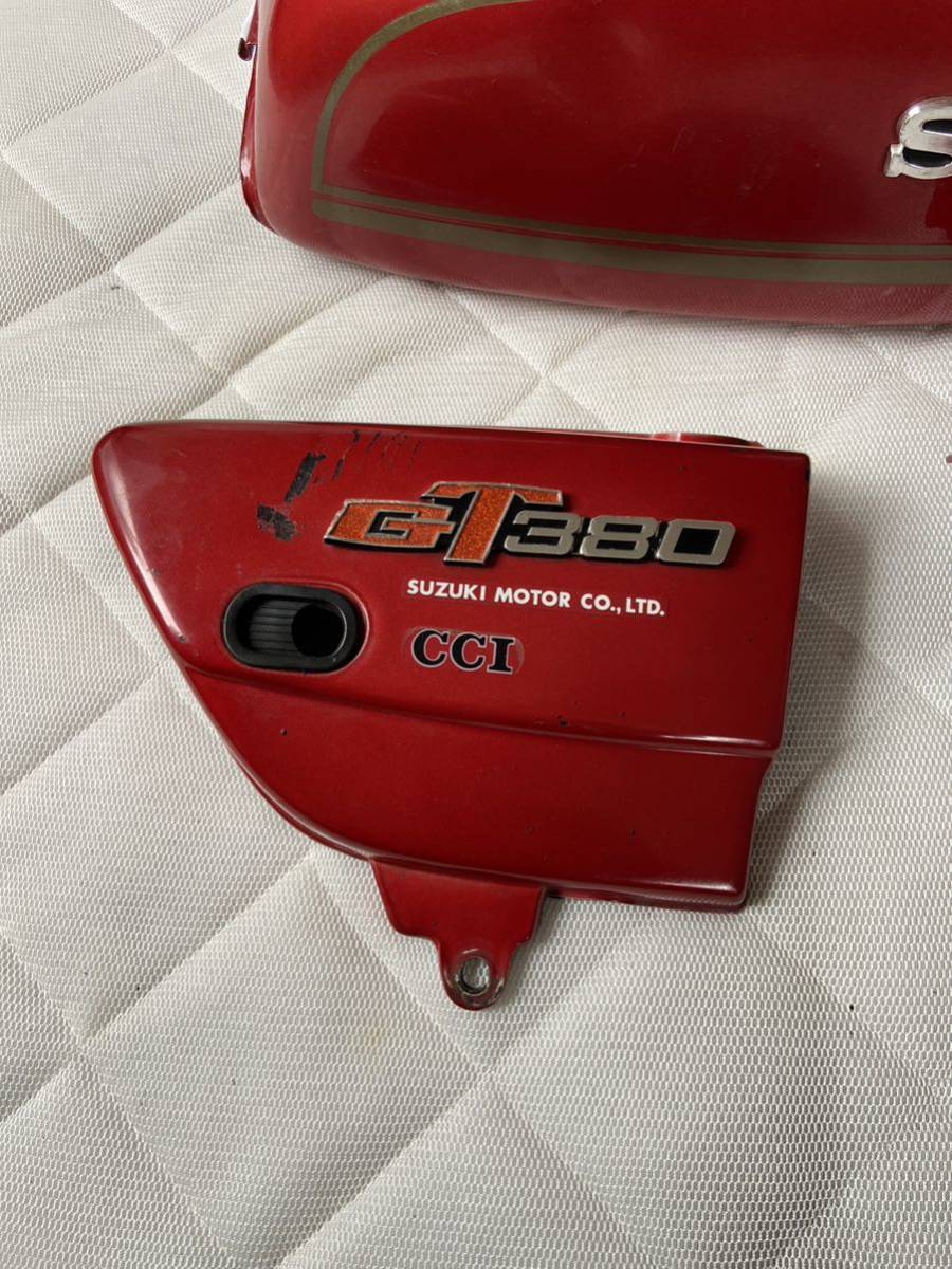 Yahoo!オークション - gt380 当時物 オリジナル 外装セット 逆車 Yahoo!オークション - gt380 当時物 オリジナル 外装セット 逆車